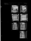 Rose High Science Fair (7 Negatives) (March 16, 1961) [Sleeve 38, Folder c, Box 26]